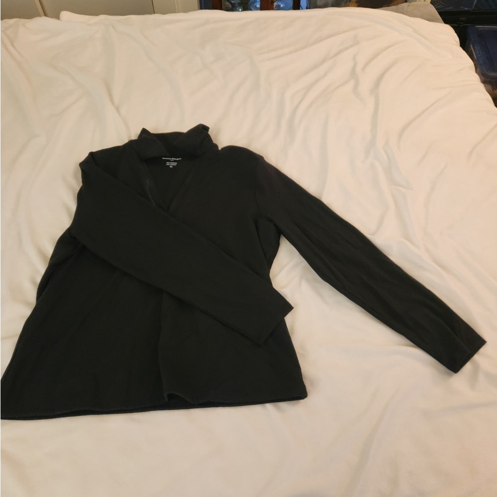 Banana Republic Black Long Sleeve Shirt XL